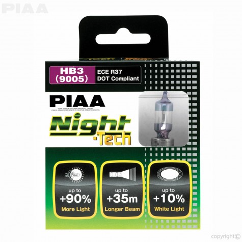 LAMPARA PIAA NIGHT TECH  9005 - HE825