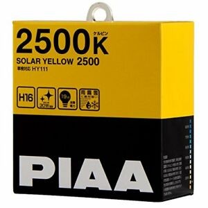 LAMPARA PIAA SOLAR YELOW 2500 K - H16 - HY-111