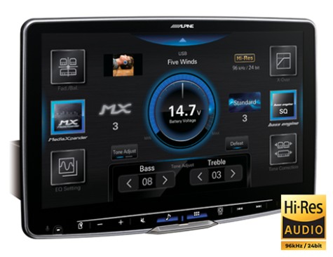 ALPINE ILX F511 HALO 11” DISPLAY AUDIO CARPLAY & ANDROID AUTO INALÁMBRICO