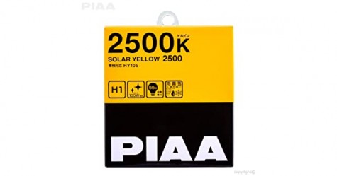 LAMPARA PIAA SOLAR YELOW 2500 K - H1 - HY-105